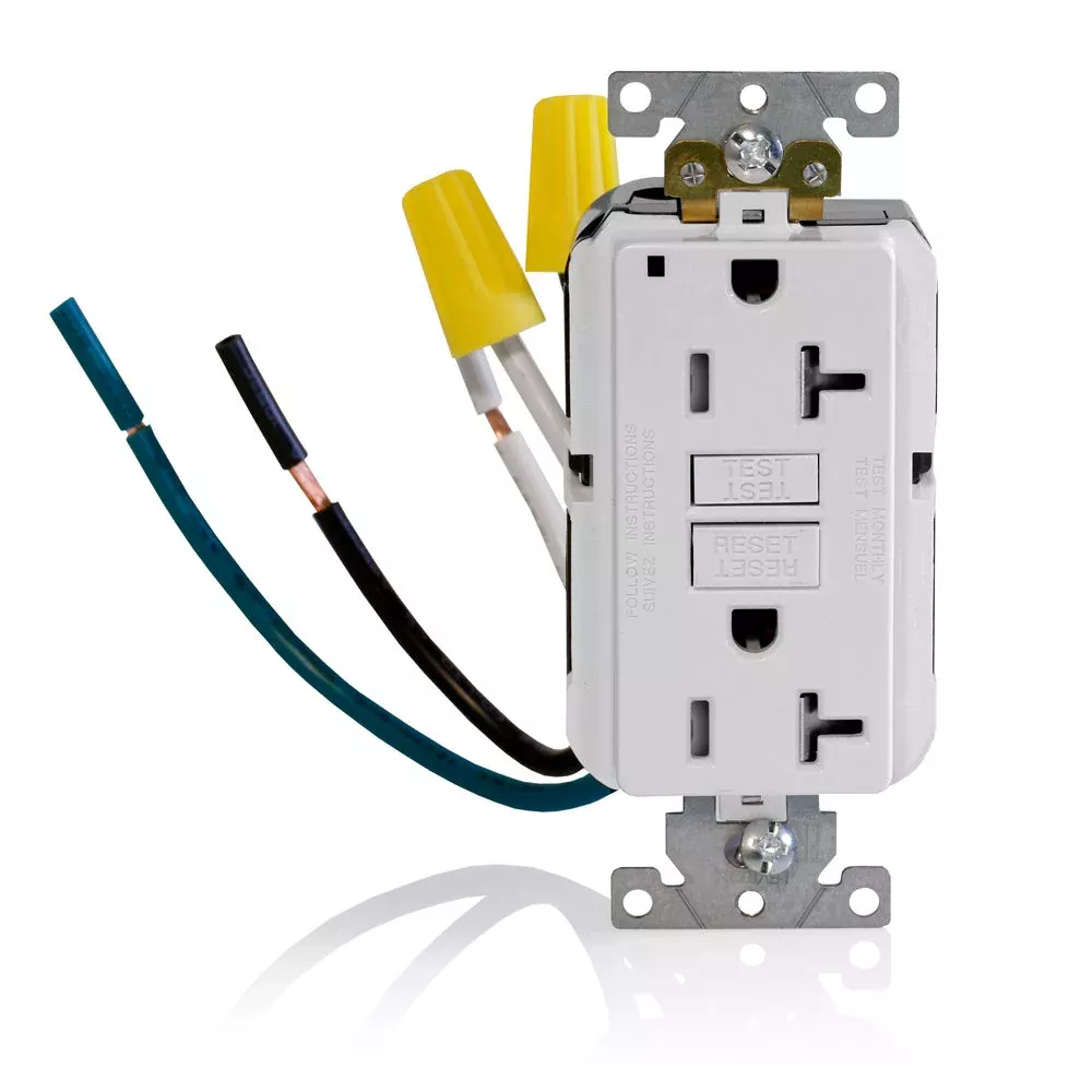 Leviton GFTR2-5LW GFCI Receptacle