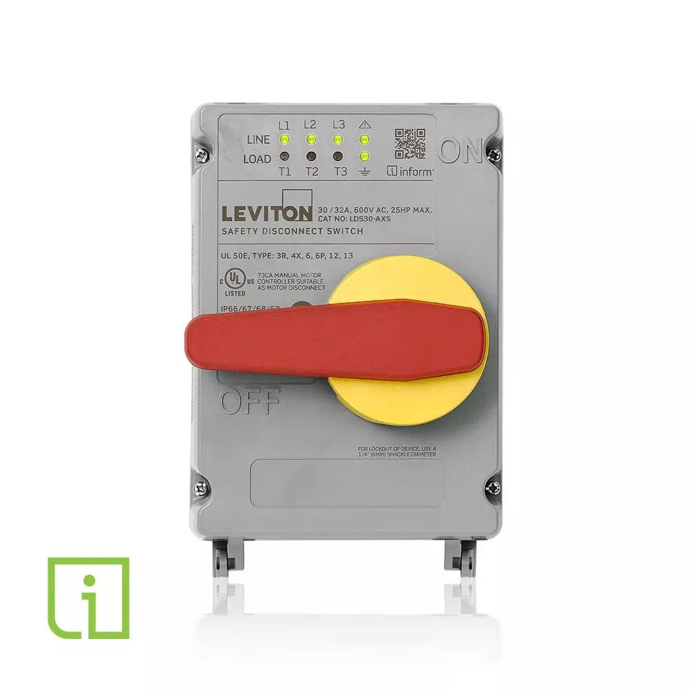 Leviton LDS30-AXS Pin & Sleeve Device