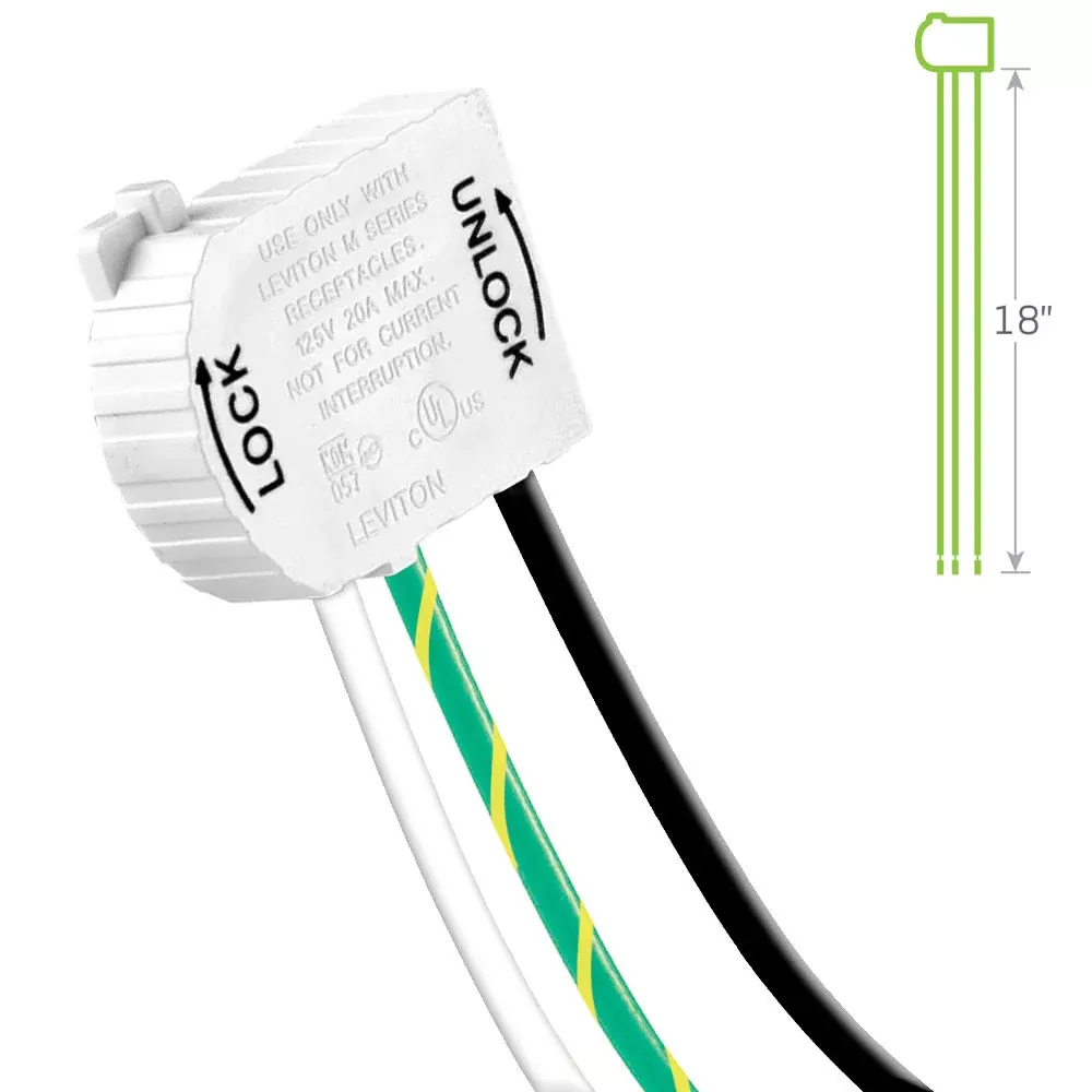 Leviton MSTWL-XN1 Lev-Lok Modular Device