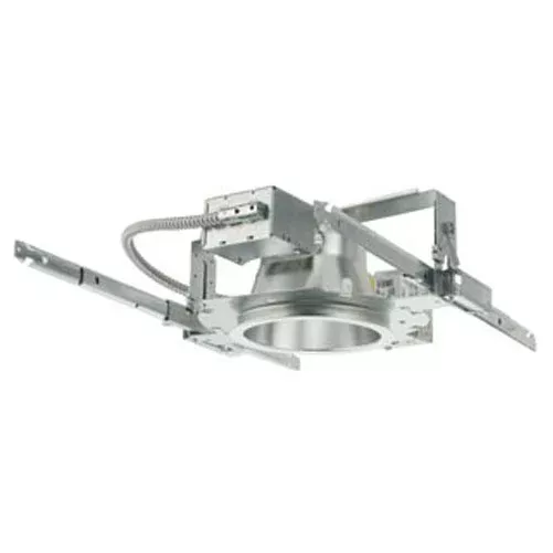 Lithonia Compact Fluorescent Open X-Baffle Or Lensed Downlight 1-Lamp 8 Inch Clear Emergency Battery Pack Integral Test Switch Trim (AF 1 8AR EL Trim U)