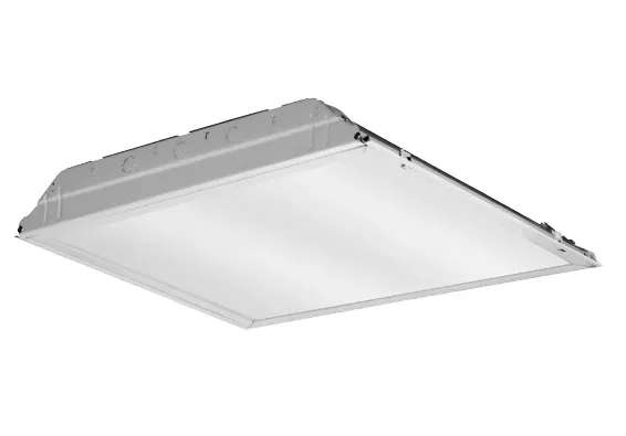 Lithonia Lensed LED Troffer Two Lamps Nominal 2000Lm EldoLED Dimming To 1 Percent 80 CRI 4000K (2GTL 2 20L EZ1 LP840)