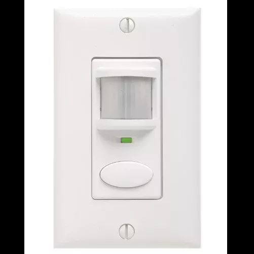 Lithonia Wall Switch Decorator Sensor 347 Vacuum Operating Voltage White (WSD 347 WH)