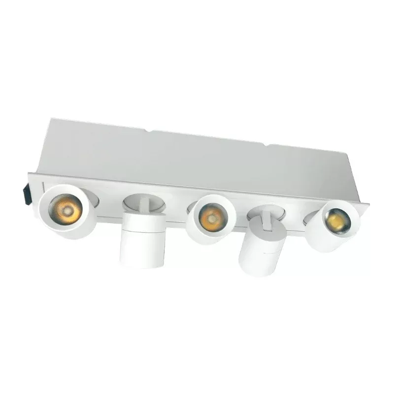 Lotus JXL-TXH05-G16W 10" 5-Light LED Rotatable Linear Recessed Downlight