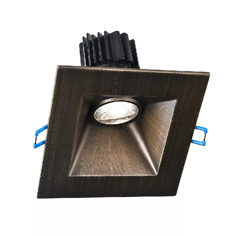 Lotus LSG3-HO 5" 11W LED High Output Sloped Square Regressed Gimbal, Dim to Warm