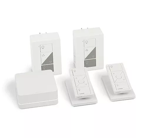 Lutron Caseta Wireless Remote, White, Case of 2 (P-BDG-PKG2P)