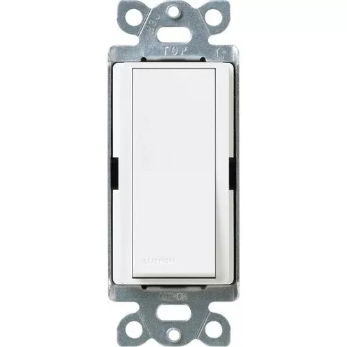 Lutron Claro Switch 15 A, Snow White (SC-1PSNL-SW)
