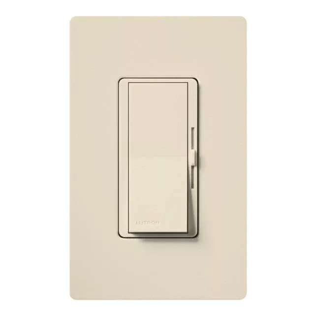 Lutron Diva Fan and Light Control 1.5 A, Light Almond (DVFSQ-LF-LA)
