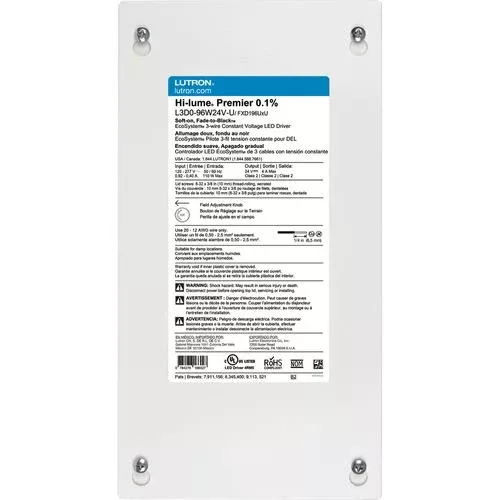 Lutron EcoSystem LED Driver 96 W (L3D0-96W24V-U)