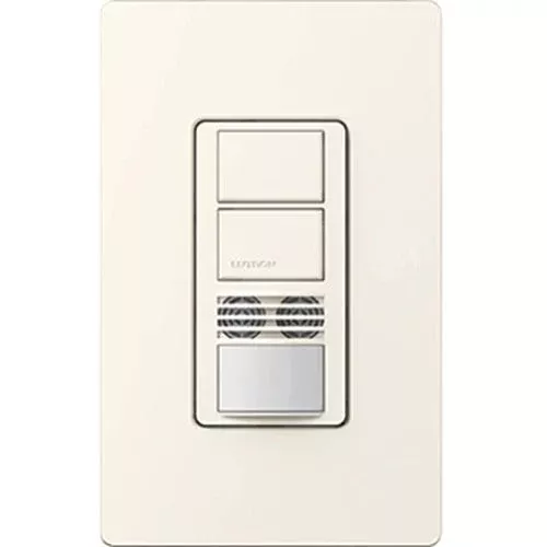 Lutron Maestro Dual-Tech Occupancy Sensor Switch 6 A, Biscuit (MS-A202-BI)