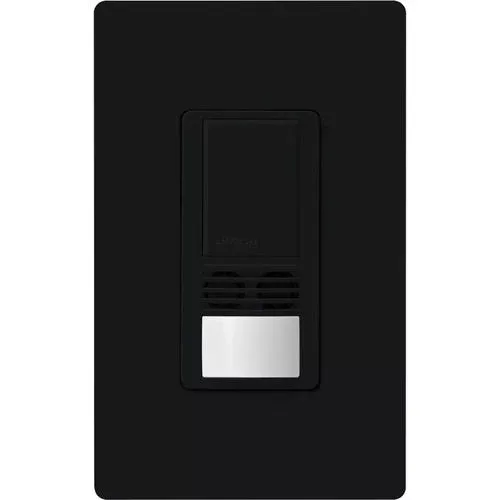 Lutron Maestro Dual-Tech Occupancy Sensor Switch 6 A, Midnight (MS-B102-MN)