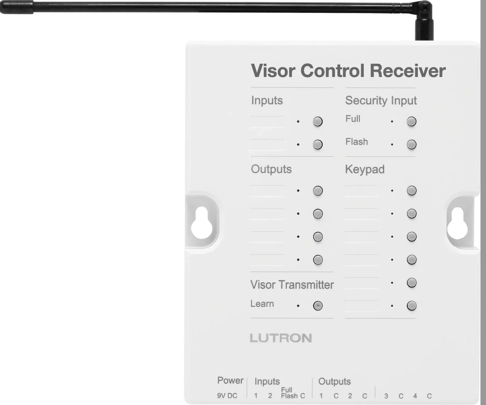 Lutron RadioRA Lighting Control, White (RR-VCRX-WH)