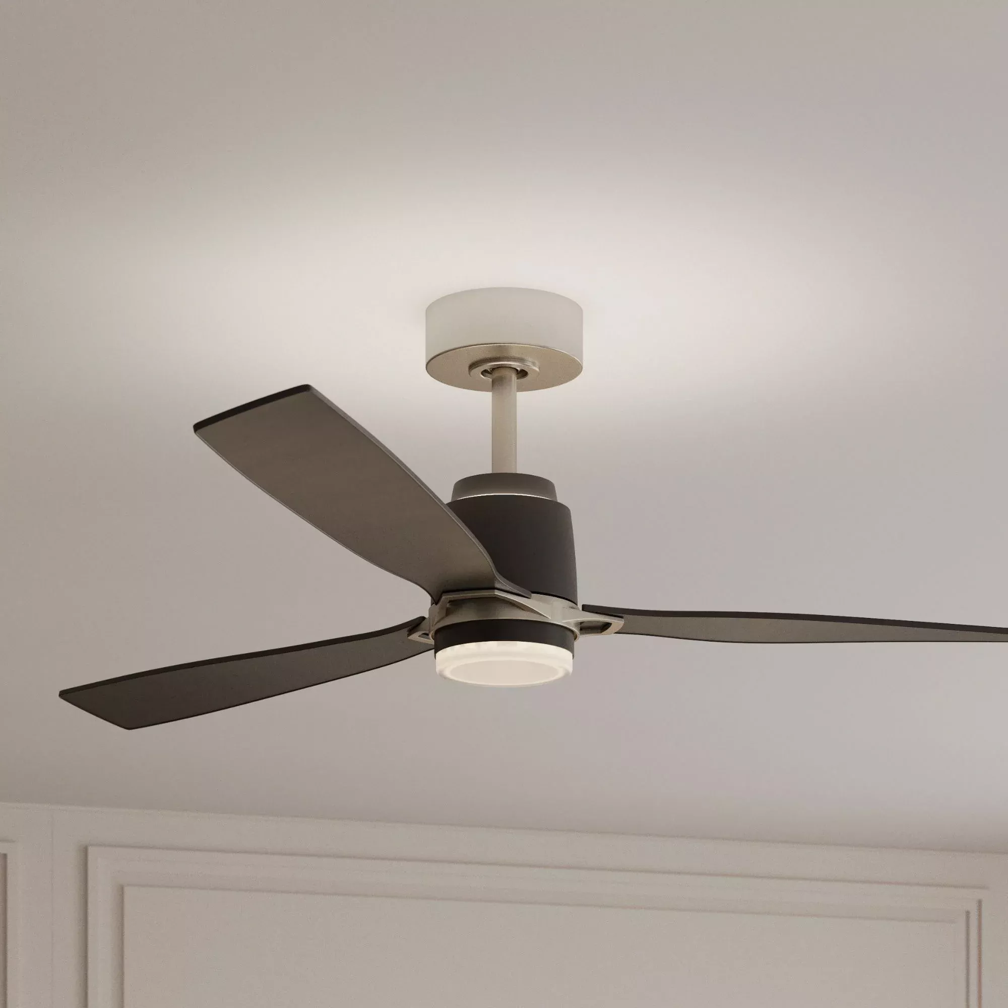 Minka Aire Foxden 53'' Smart Ceiling Fan with LED Light DC Motor