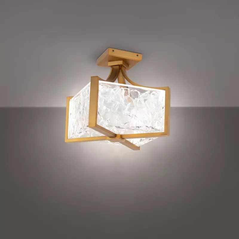 Modern Forms FM-32112 Emblem 1-lt 11" LED Semi Flush Mount