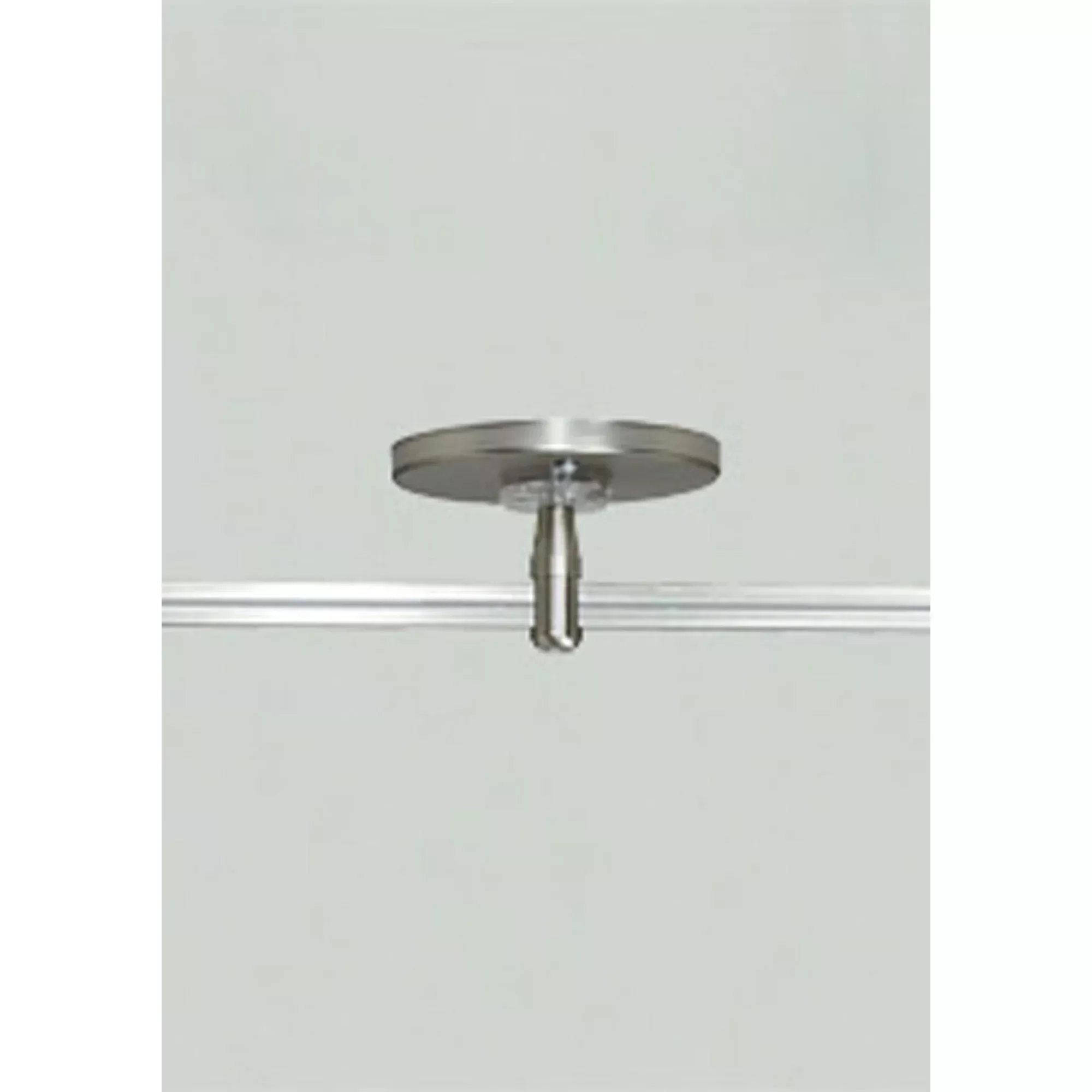 MonoRail 4" Round Power Feed Canopy Single-Feed, Antique Bronze Finish