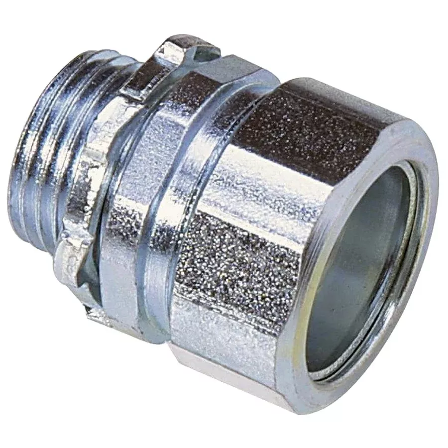 Morris 14365 Rigid Steel Compression Box Connector, 2"