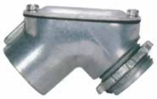 Morris 14407 Rigid to Box Pull Elbow, 1-1/4"