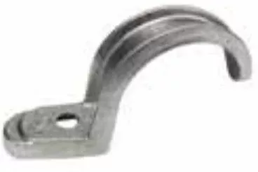 Morris 19531 1 Hole Rigid Pipe Strap, 4"