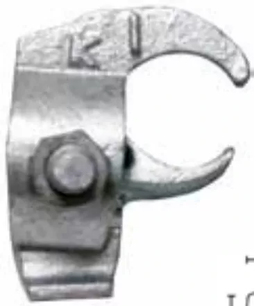 Morris 21873 Malleable Edge Pipe Clamp, 1"