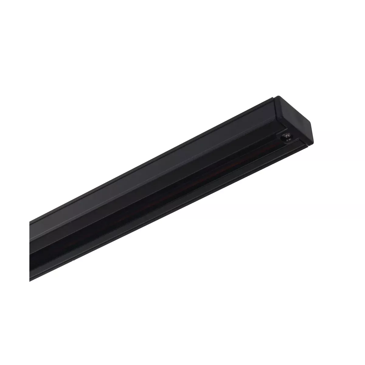 NICOR 2 Foot Black Track Lighting Rail Section (10002BK)