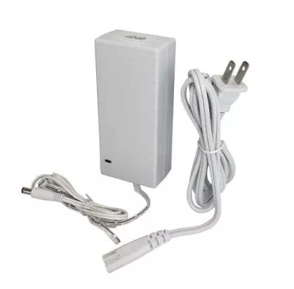 Nora Lighting NAPK-560W/12 12V 60W Plug-in LED Driver, White Finish