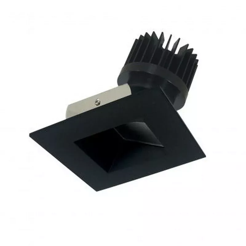 Nora Lighting NIO-4SW50XBB/10 4" Iolite LED Square Wall Wash, 1000lm / 14W, 5000K, Reflector / Flange