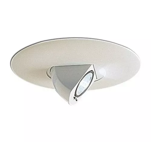 Nora Lighting NL-680W 6" Surface Adjustable Elbow w/ Metal Trim, White