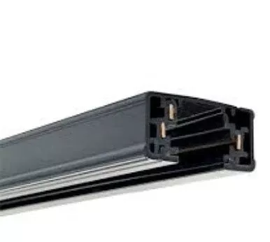 Nora Lighting NT-331B 12' One-Circuit Track, Finish