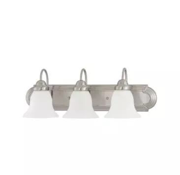 Nuvo 60-3279 Ballerina 3-Light Vanity Light Brushed Nickel