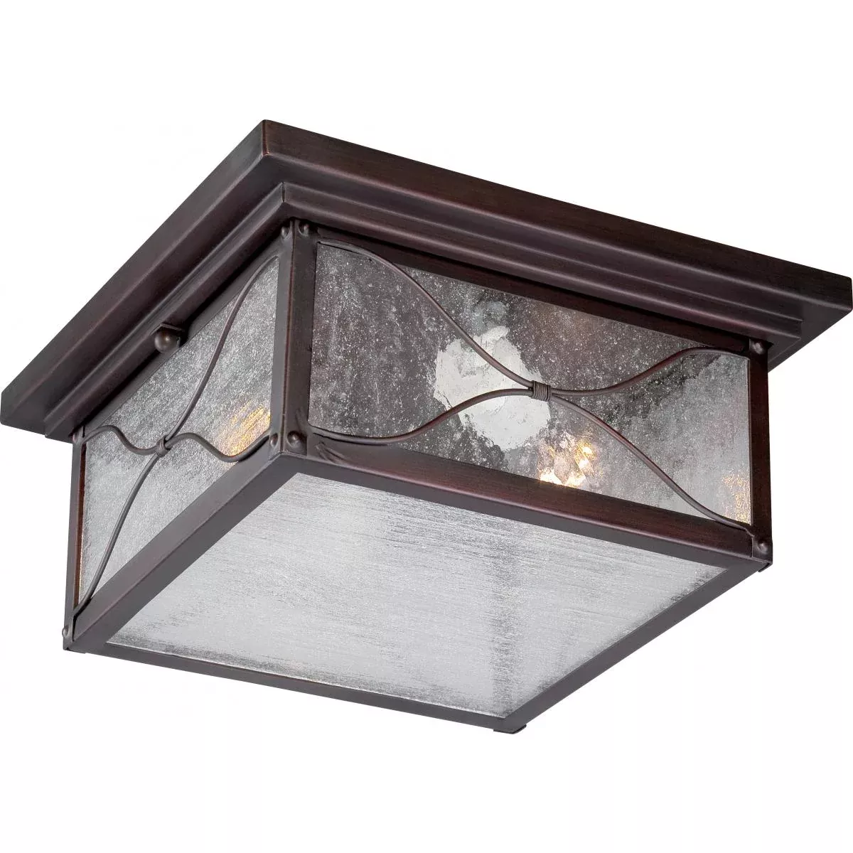 Nuvo 60-5616 Vega 2-Light Flush Mount Bronze
