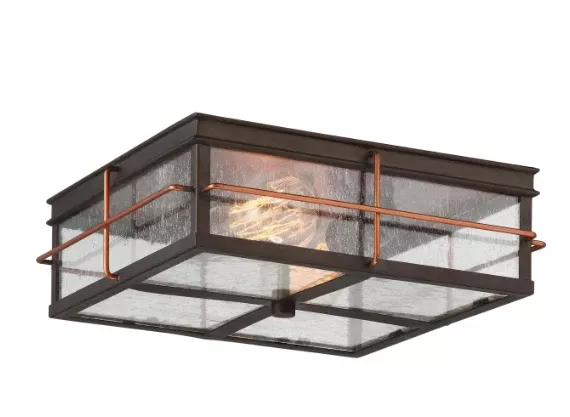 Nuvo 60-5834 Howell 2-Light Flush Mount Bronze