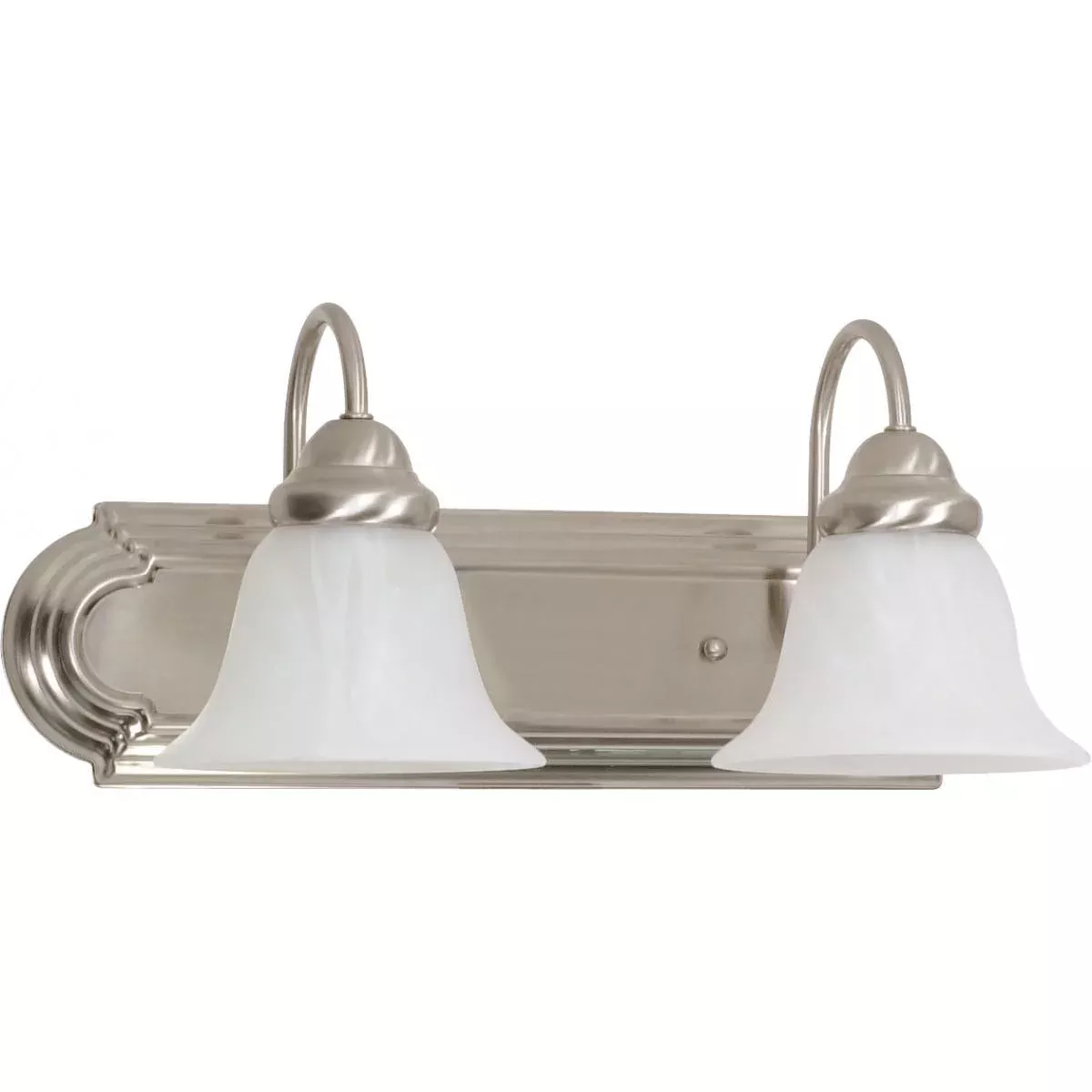 Nuvo 60-6074 Ballerina 2-Light Vanity Light Brushed Nickel