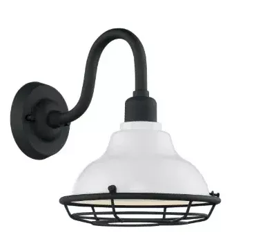 Nuvo 60-7021 Newbridge 1-Light Wall Sconce White