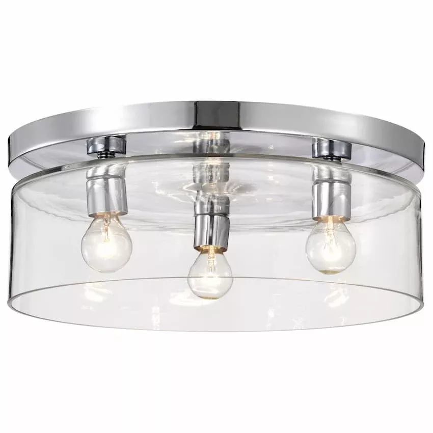 Nuvo 60-8074 Marlowe Flush Mount Polished Nickel