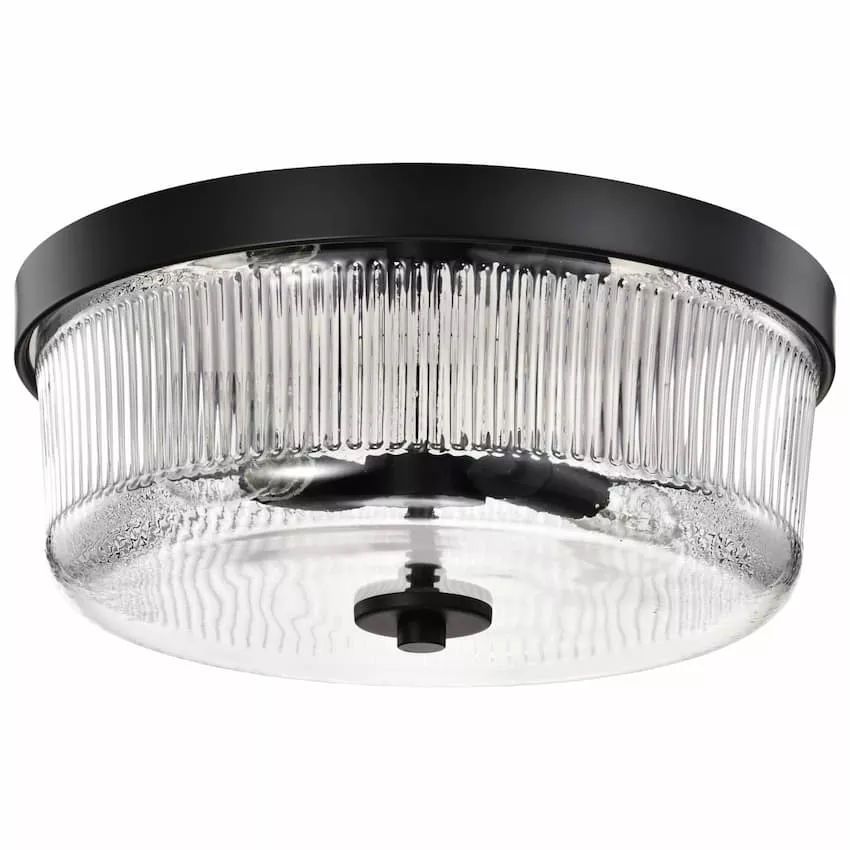 Nuvo 60-8608 Grayson Flush Mount Matte Black
