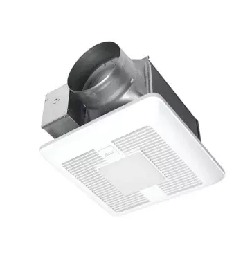 Panasonic FV-1115VKL2 WhisperGreen Select Fan with Light, 110-130-150 CFM