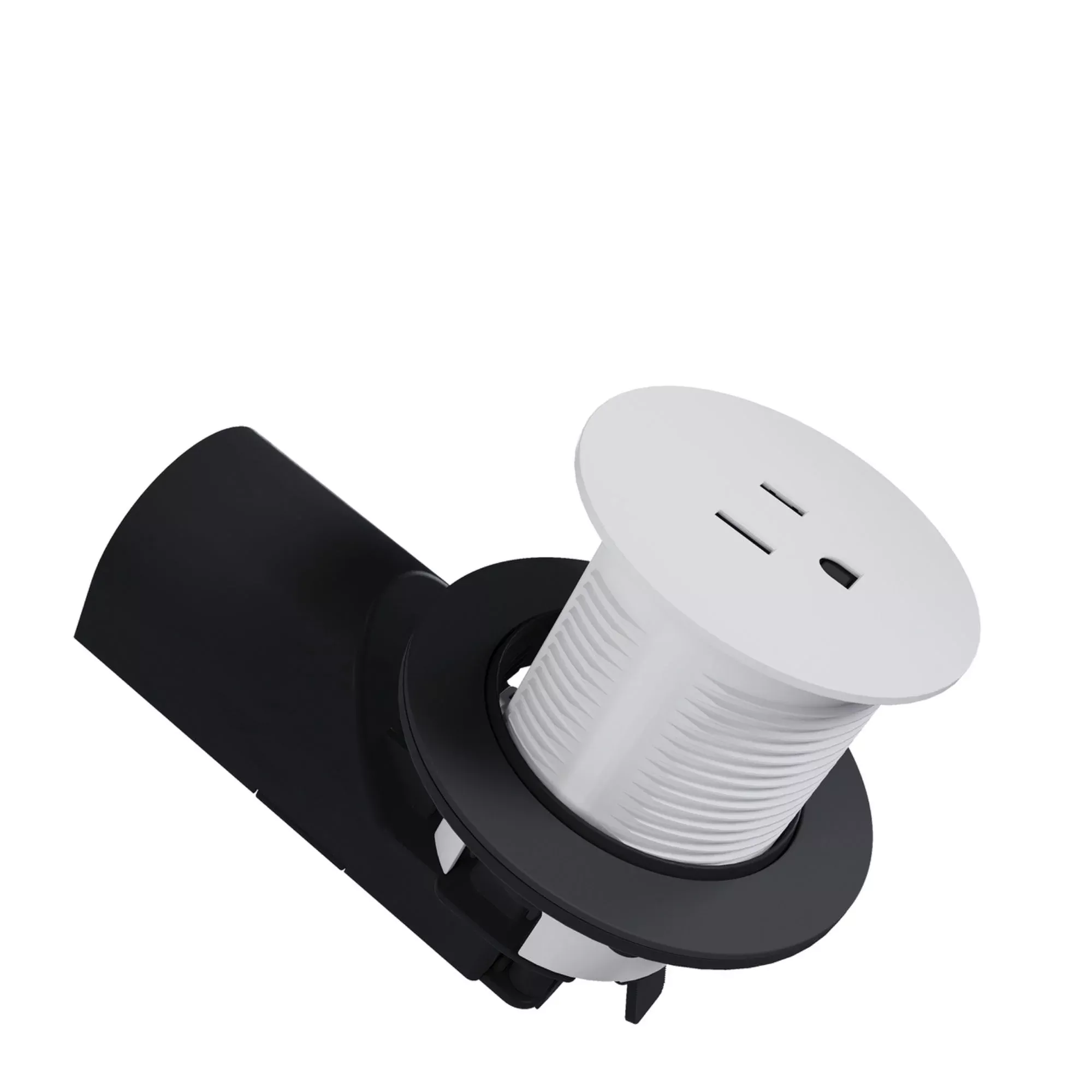 Pass & Seymour 15A TR Kitchen Countertop Outlet, Matte White (CP498TR15W)