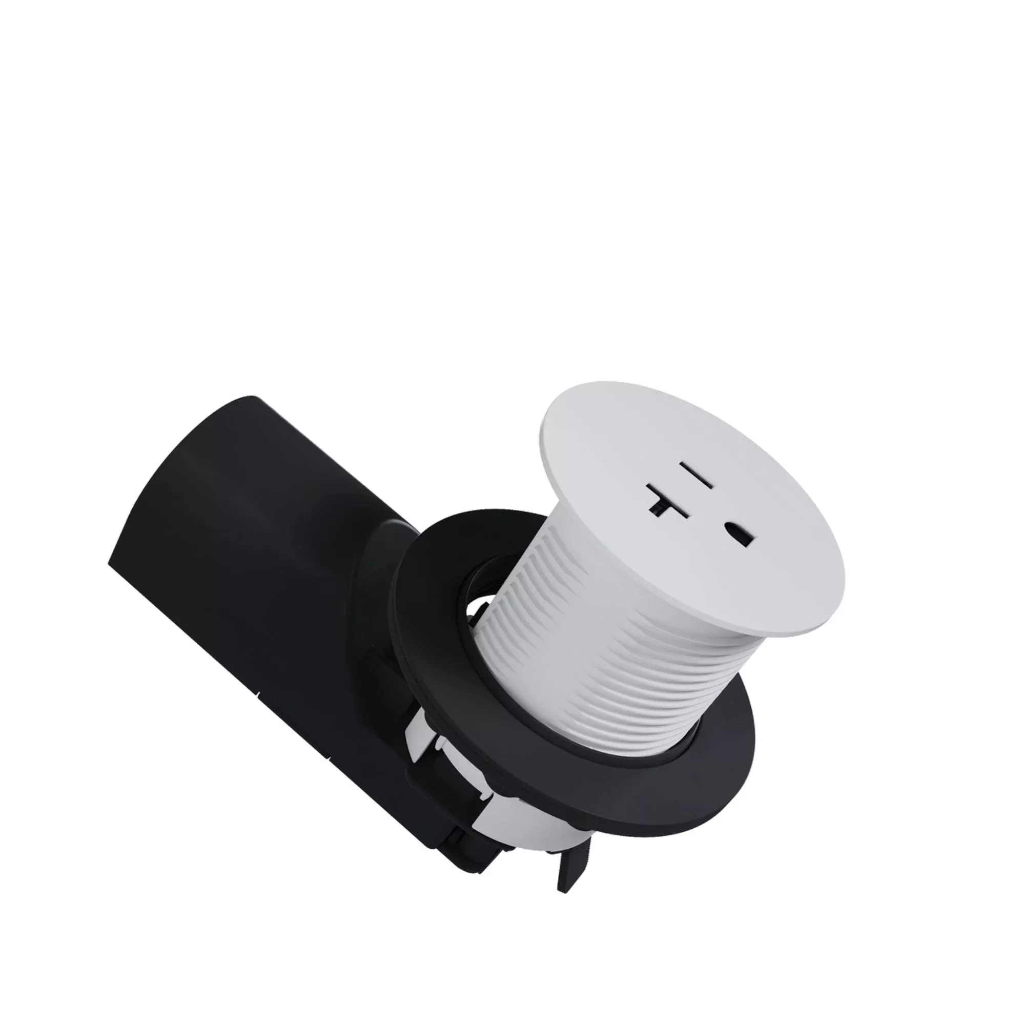 Pass & Seymour 20A TR Kitchen Countertop Outlet, Matte White (CP498TR20W)