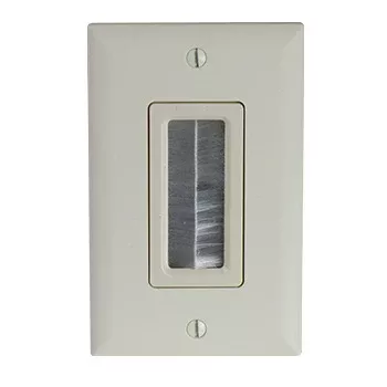 Pass And Seymour Cable Accessory Wall Plate Light Almond (WP1014LAV1)