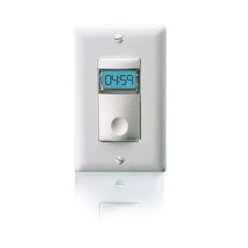 Pass And Seymour Digital Timer Switch 100-300Vac/0-800/1200W Ivory (TS400I)