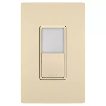 Pass And Seymour Radiant Nightlight And Single Pole/3Way Switch Ivory (NTL873ICC6)