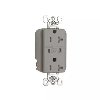 Pass And Seymour Surge Protective Duplex Receptacle Tamper-Resistant 20A/125V Alarm Blade (TR5362BLSP)