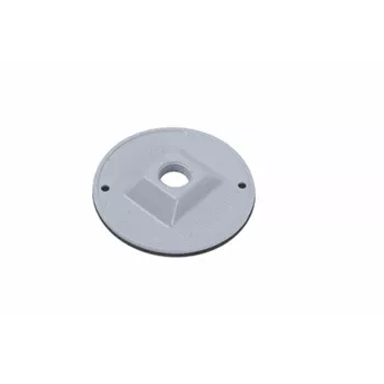 Pass And Seymour Weatherproof Cover Round 1 Hole 1/2 White (WPRB11W)