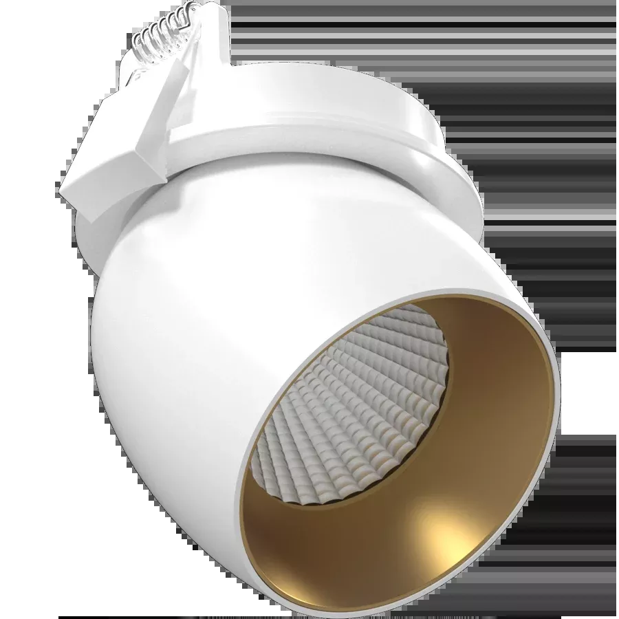 RAB ARC Track Light 10W Recessed Mount 3000K 36 Degree Beam Angle White 120V (ARCRM)