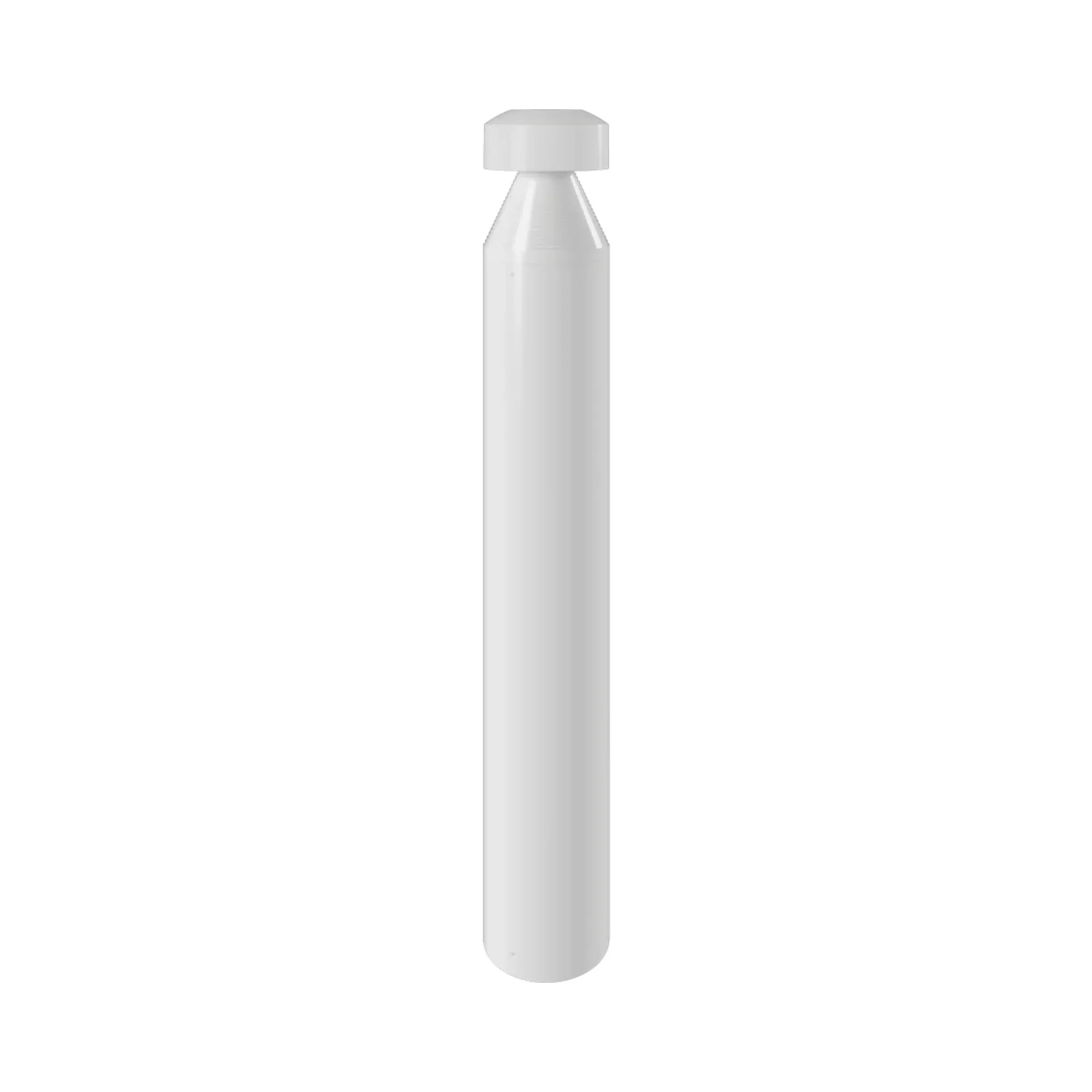 RAB B17MW 41-Inch Mushroom Round Bollard 3280 Lumens Selectable 24W-14W Selectable CCT 120-277V Base Mount White
