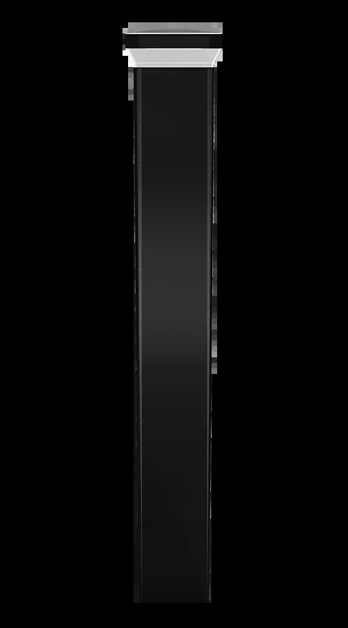 RAB Bollard Square 42 Inch 24W LED Warm Black (BLED24YK)