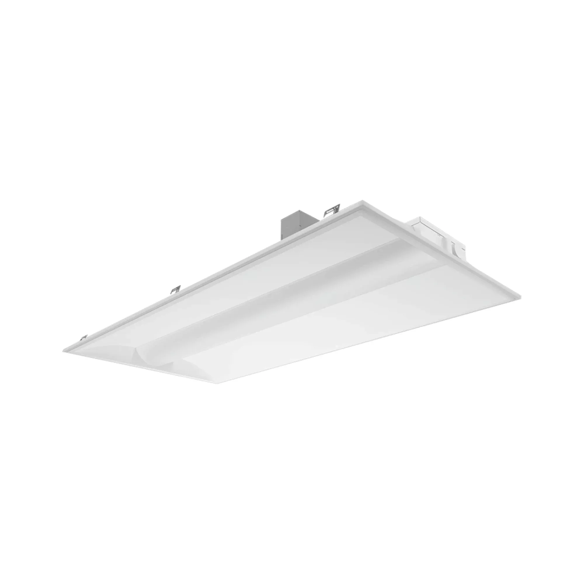 RAB C-SWISH2X4/MVS LED Troffer with Microwave Sensor — 20W / 30W / 36W Selectable — White
