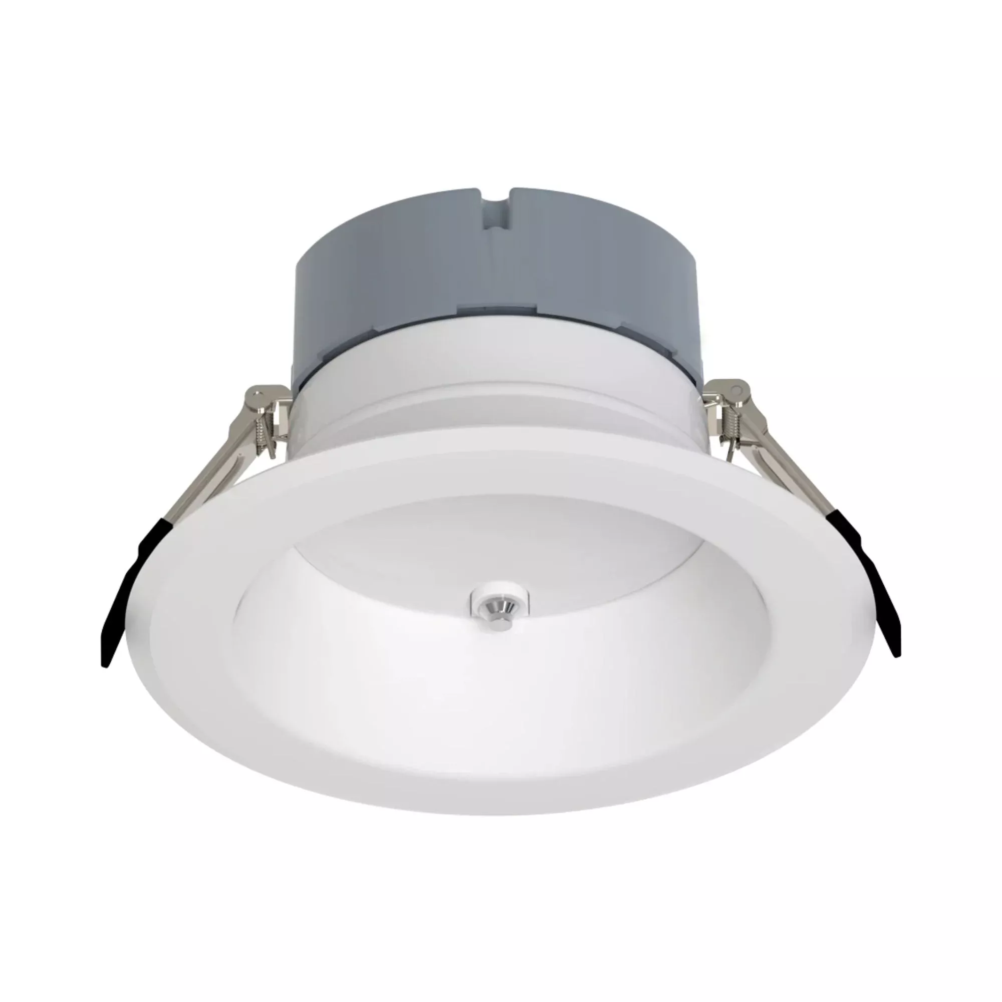 RAB CR6/E 6 in Deep Regressed Commercial Downlight 11/18/22W Selectable CCT Emergency Battery White