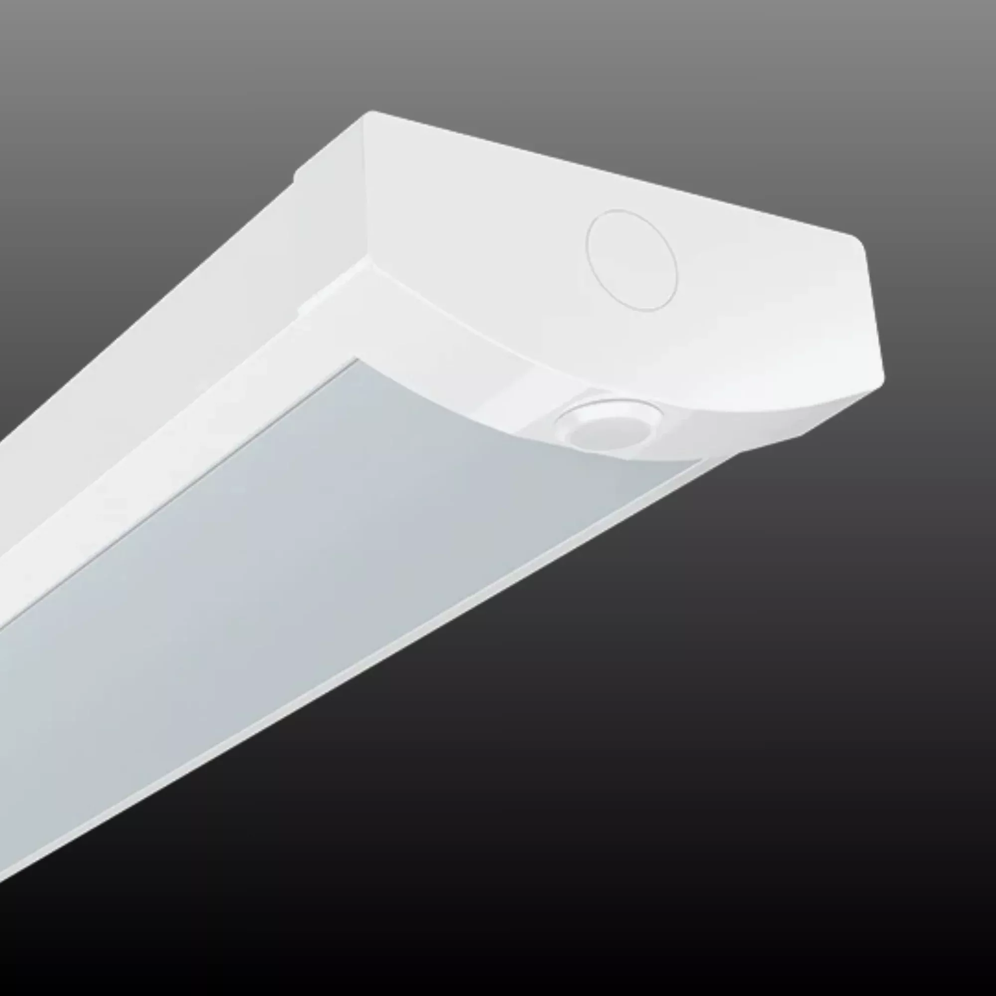 RAB GUS17-4-MVS Field Adjustable Wrap 4ft Wraparound Light 5800 Lumens 50W Selectable CCT 120-277V White