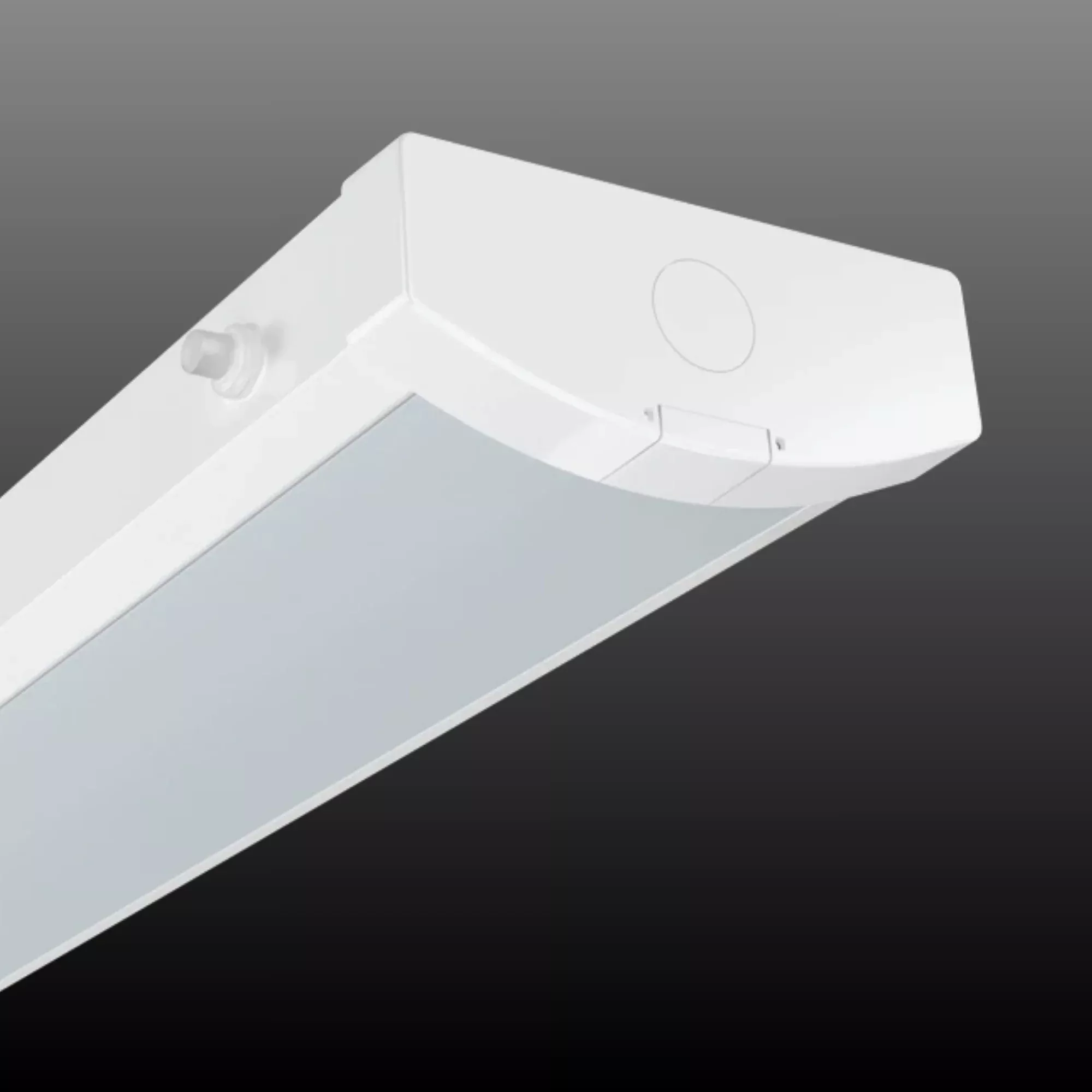 RAB GUS17-8-E Field Adjustable Wrap 8ft Wraparound Light 12700 Lumens 90W Selectable CCT 120-277V White