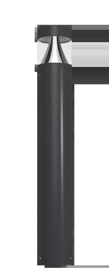 RAB LED B17 Field Adjustable Bollard 24W/19W/14W 5000K/4000K/3000K Round-Flat Bronze (B17)